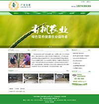 农业化肥网站模板phpcms后台